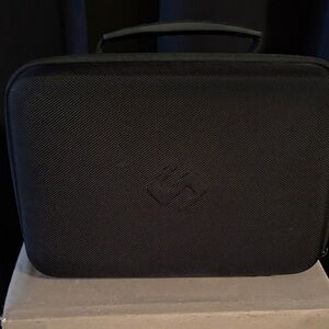 Portable Black Electronics Carrying Case